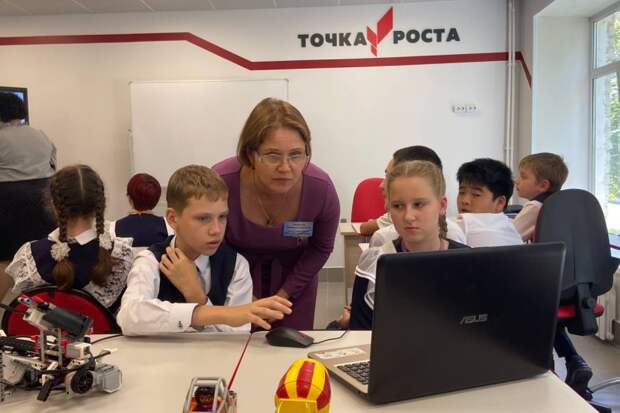 Центр образования "Точка роста" появился в школе поселка Тимирязевский