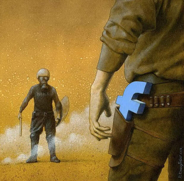 Дуэль, или кто кого. Автор: Pawel Kuczynski.