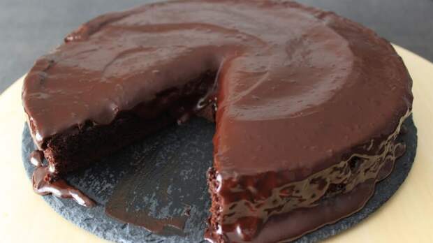 Шоколадный торт с кабачками – необычное и вкусное лакомство