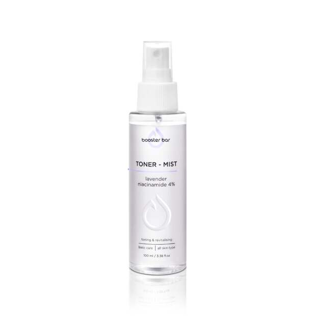 Тонер-мист с лавандой и ниацинамидом Lavander & Niacinamide, Starter-Mist, Booster Bar, 1790 руб. (boosterbar.ru)