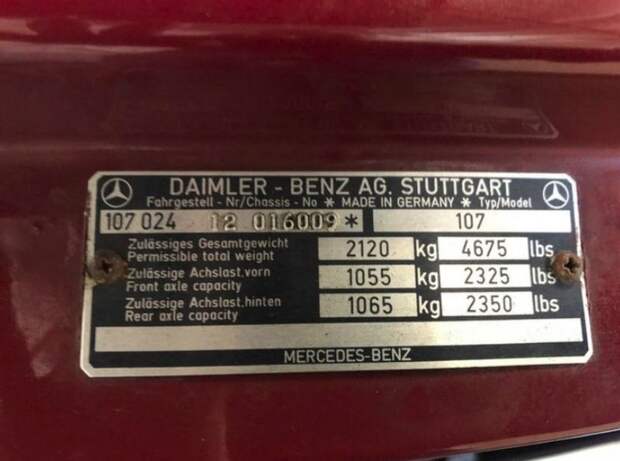 Mercedes в отличном состоянии был у одной хозяйки 42 года