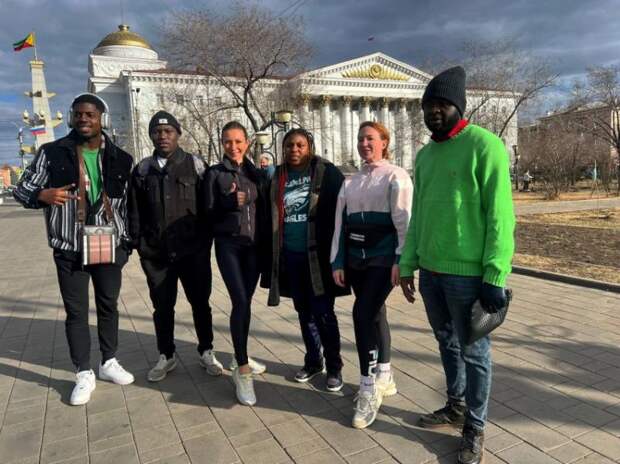 Студенты из Камеруна примут участие в полумарафоне «Забег РФ» в Чите