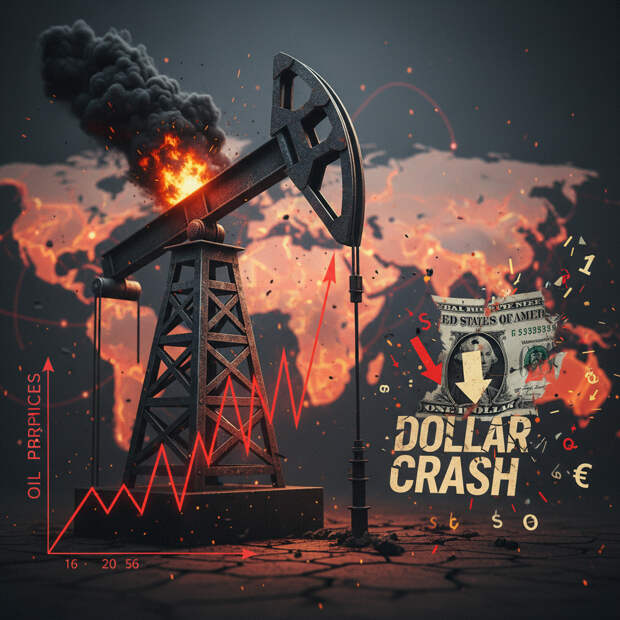 Ближневосточный кризис взвинтил цены на нефть и обрушил доллар