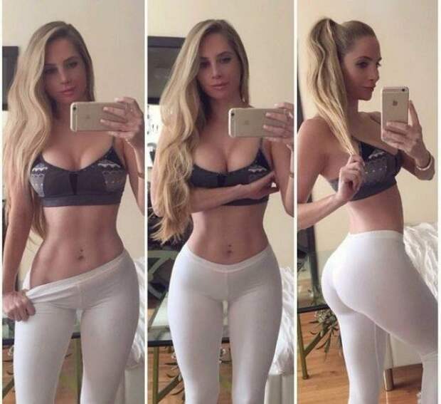 Спортивные девушки в обтягивающих штанах (46 фото)