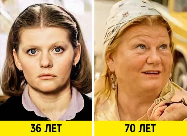 Любимые советские актрисы в своих звездных и последних ролях