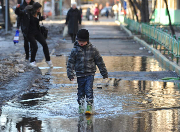 Москву и Подмосковье в начале апреля накроют дожди