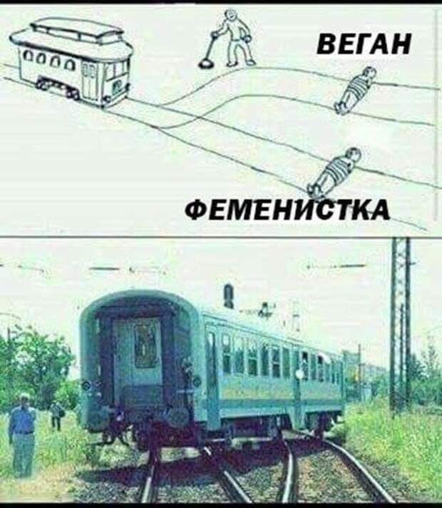 Приколы и мемы про феминисток и феминизм