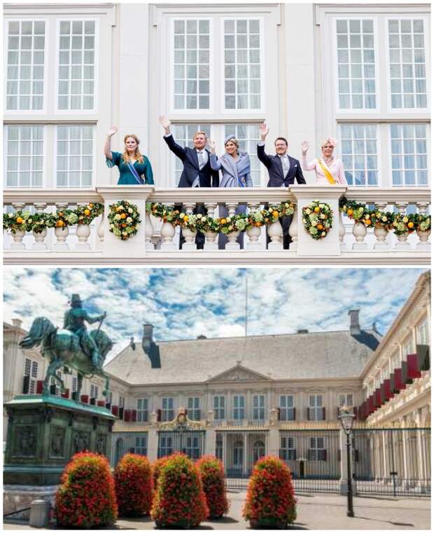 Дворец Нордейнде в Гааге (Нидерланды).