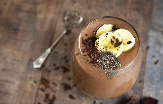 Коктейль-смузи «Взрыв какао».