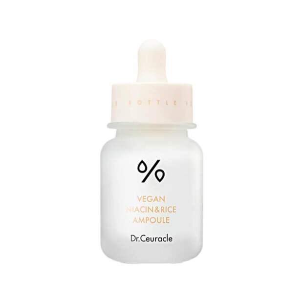 Осветляющая ампула с ниацинамидом и рисом Vegan Niacin & Rice Ampoule, Dr.Ceuracle, 2150 руб. (hollyshop.ru)