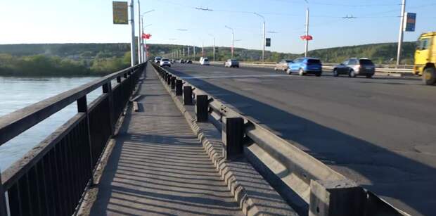 В Кемерове вскоре ограничат движение на Кузбасском мосту из-за ремонта