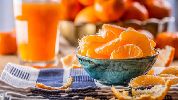 Выпечка с мандаринами