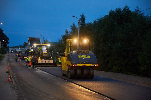 В Ленобласти летом отремонтируют пятикилометровый участок Ропшинского шоссе