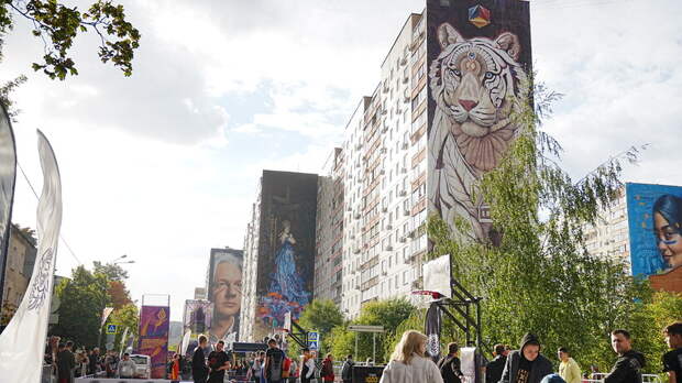 Российские и иностранные художники создали музей под открытым небом в Подмосковье