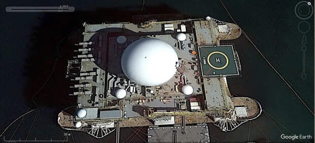 Спутниковые снимки американских радаров раннего ракетного предупреждения и средств противоракетной обороны