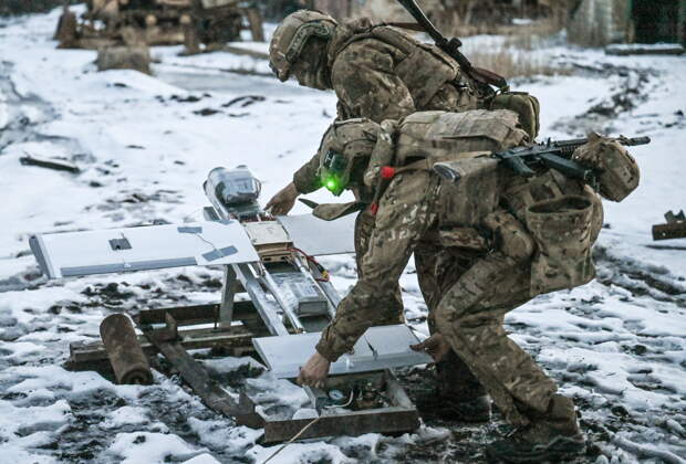 ВС России уничтожили пункт управления украинских гексакоптеров типа «Баба-Яга»