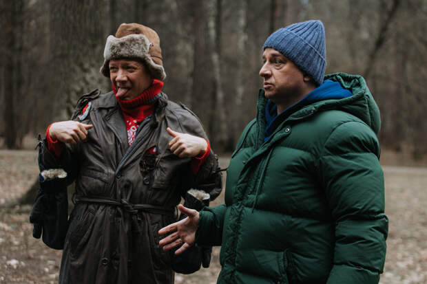 Съемки сериала «Планетяне»