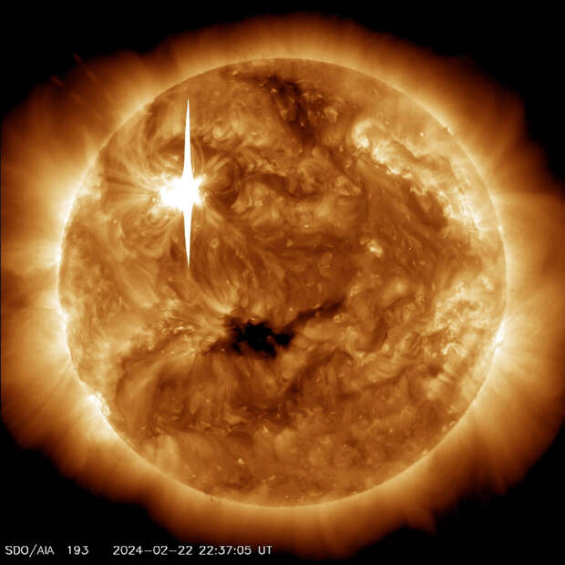 На Солнце зафиксировали мощную вспышку