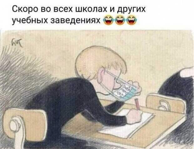 Шутки из школы про ковид