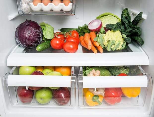 У каждого продукта должно быть своё место в холодильнике