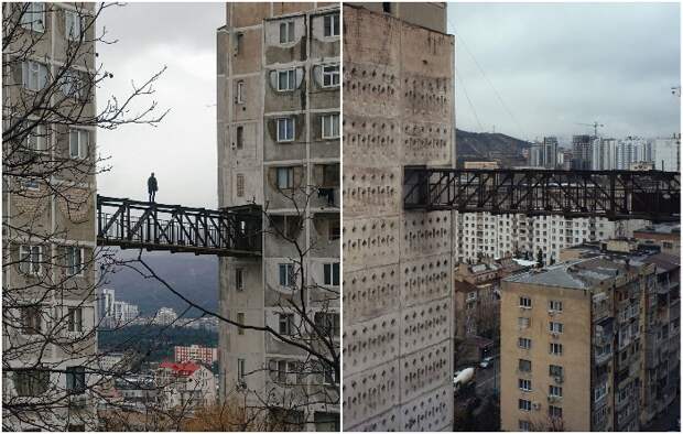 Эти металлические воздушные мосты не только облегчают жизнь, но и стали местной достопримечательностью. | Фото: gramho.com/ © northern.friend 9 monts ago.