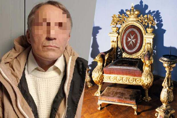 В Петербурге суд обязал мужчину заплатить 850 тысяч за порчу трона Павла I