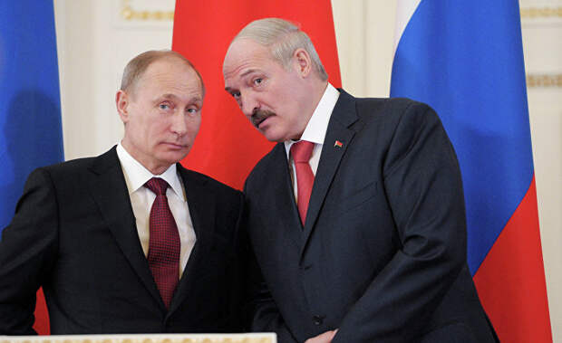 Президент РФ Владимир Путин и президент Беларуси Александр Лукашенко Президент РФ Владимир Путин и президент Беларуси Александр Лукашенко
