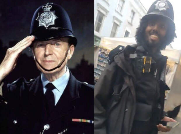 Английский констебль раньше и сейчас