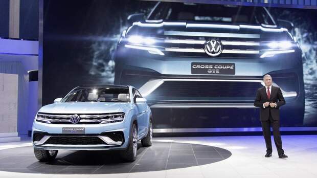 Volkswagen показал новенькую модель Cross Coupe