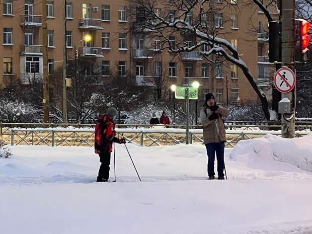 В Петербурге 1 февраля стало самым холодным днем в 2026 году