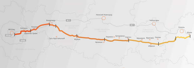 Трасса М-12. Графика
