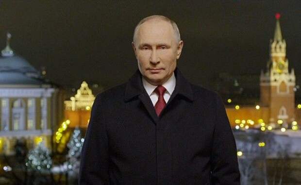 Путин установил рекорд в очередном новогоднем обращении