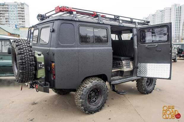 УАЗ-452 для охотников и рыбаков