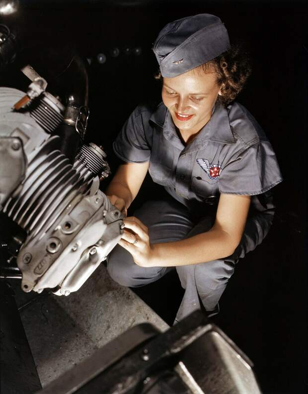Фотографии времён Второй мировой войны, восстановленные в цвете
