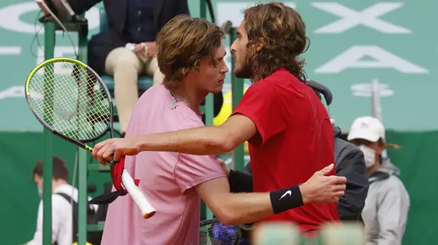 На фоне усталости: как Рублёв проиграл Циципасу в финале турнира в Монте-Карло