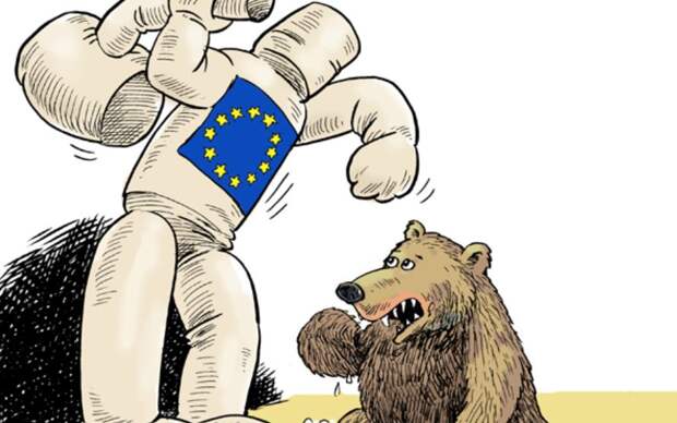 Россия ввела персональные санкции против ЕС