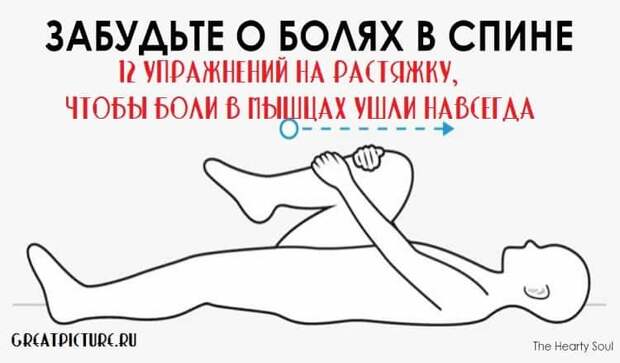 Вот 12 упражнений на растяжку, чтобы боли в мышцах ушли навсегда