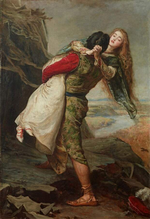 Венец любви. Джон Эверетт Миллес.