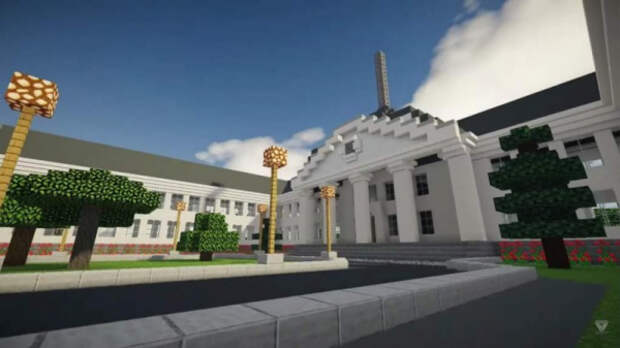 Семиклассник построил город Гродно в Minecraft
