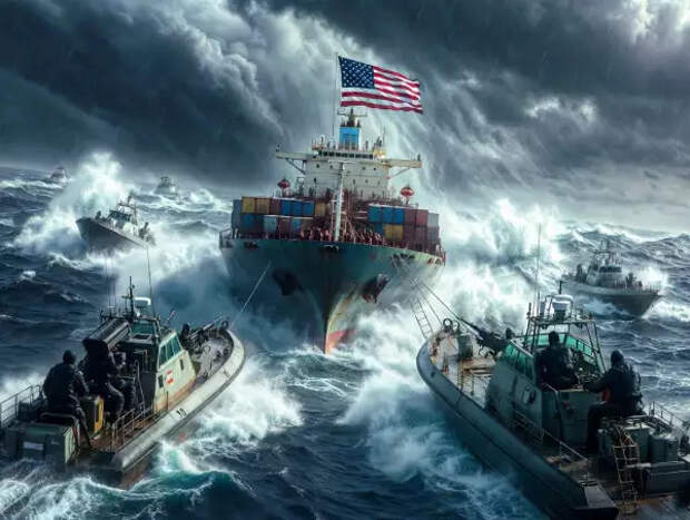 Иранский спецназ пошёл на абордаж американского танкера в Ормузском проливе