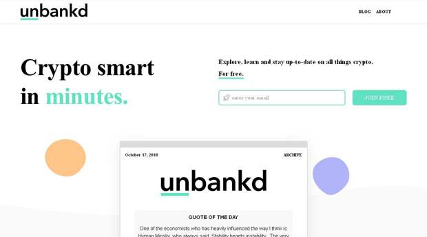 unbankd crypto newsletter