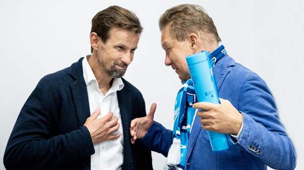 Глава «Газпром» Миллер поздравил Семака с 50-летием: «Желаю вам долгих лет на посту главного тренера «Зенита»