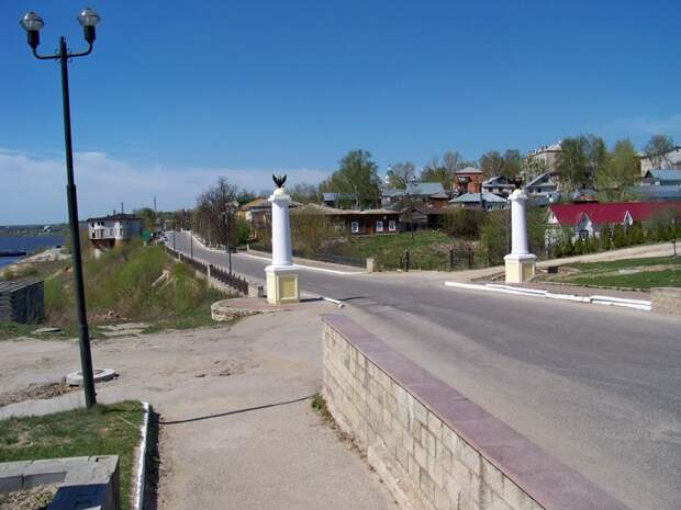 Петровская застава, где в 1695 г прошел Петр 1 Города России, касимов, красивые места, пейзажи, путешествия, россия, рязанская область