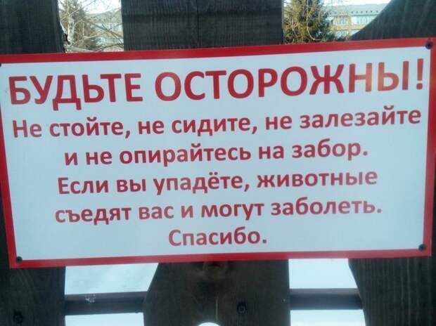 Смелые, но забавные объявления Смелые, но забавные объявления