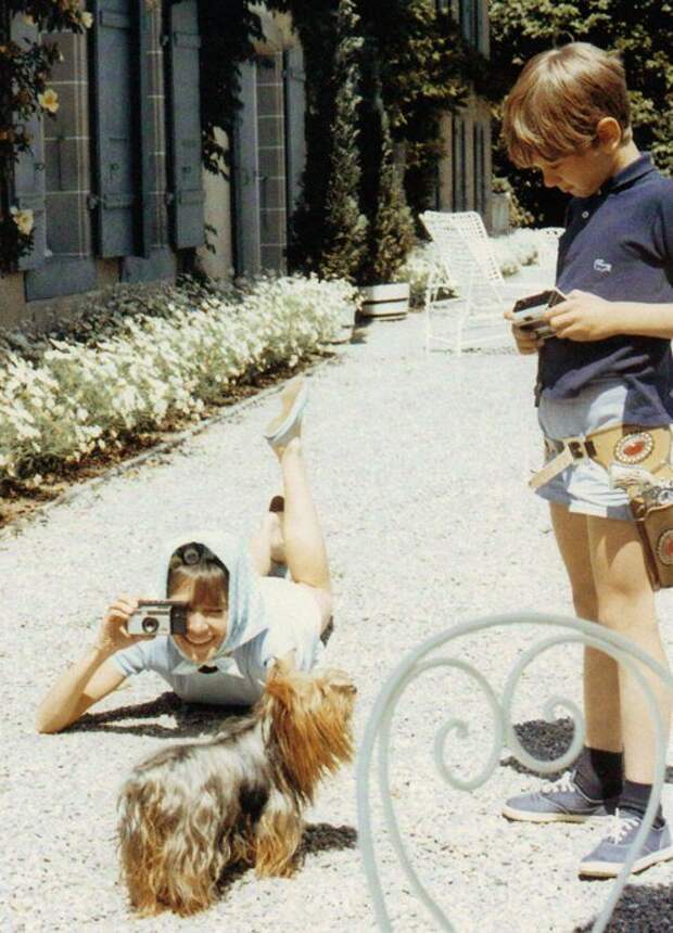 Одри Хепбёрн и Шон, 1967