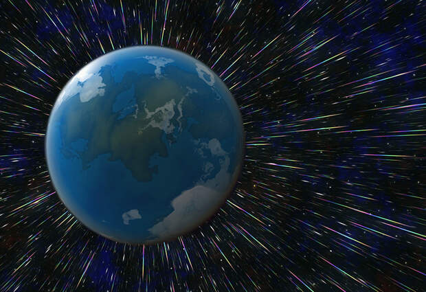 С какой скоростью Земля движется в пространстве?