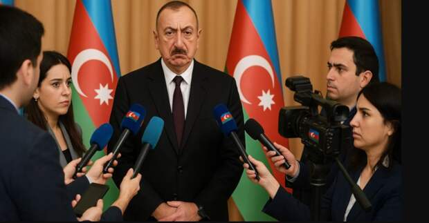 Что Алиев скажет народу, когда тот лишится заработка из-за санкций? Коллаж: Новороссия.