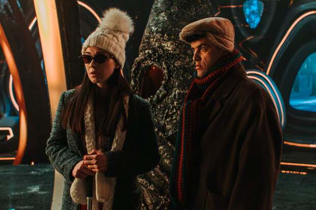 Съемки сериала «Планетяне»