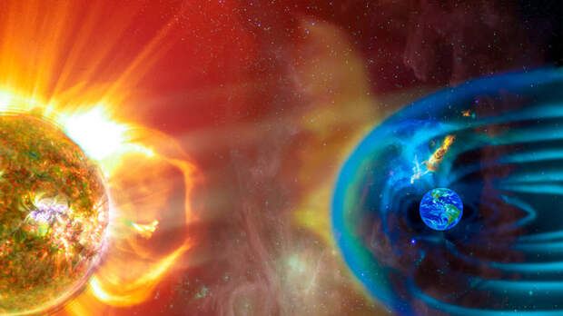 ИКИ РАН: на Земле началась магнитная буря среднего уровня