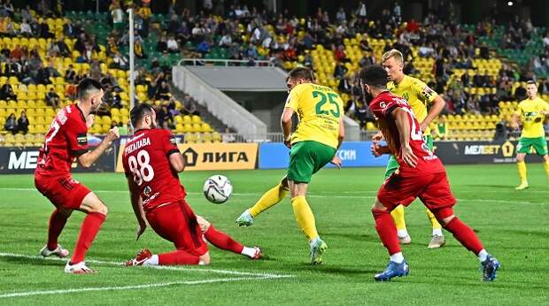 Футбол: «Кубань» огорчила «Арсенал» Олега Кононова